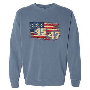 Donald Trump Inauguration Day 2025 47th Garment-Dyed Sweatshirt