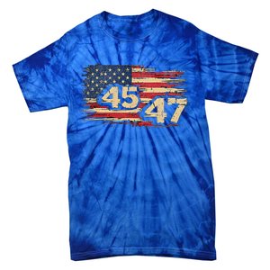 Donald Trump Inauguration Day 2025 47th Tie-Dye T-Shirt