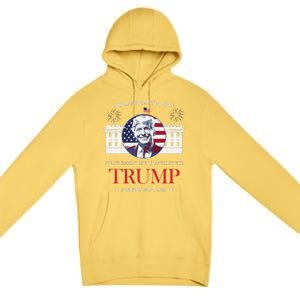 Donald Trump Inauguration Day 2025 Madam 47th President 47 Premium Pullover Hoodie