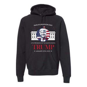 Donald Trump Inauguration Day 2025 Madam 47th President 47 Premium Hoodie