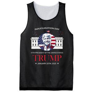 Donald Trump Inauguration Day 2025 Madam 47th President 47 Mesh Reversible Basketball Jersey Tank