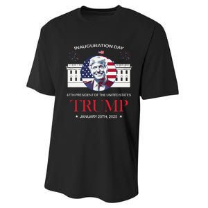 Donald Trump Inauguration Day 2025 Madam 47th President 47 Performance Sprint T-Shirt