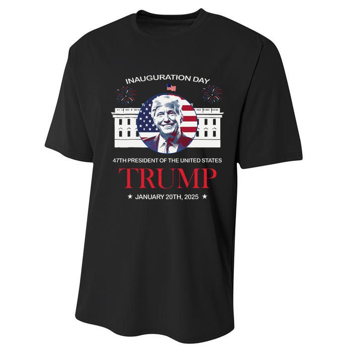 Donald Trump Inauguration Day 2025 Madam 47th President 47 Performance Sprint T-Shirt