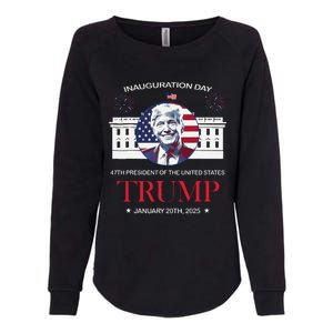 Donald Trump Inauguration Day 2025 Madam 47th President 47 Womens California Wash Sweatshirt