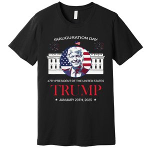 Donald Trump Inauguration Day 2025 Madam 47th President 47 Premium T-Shirt