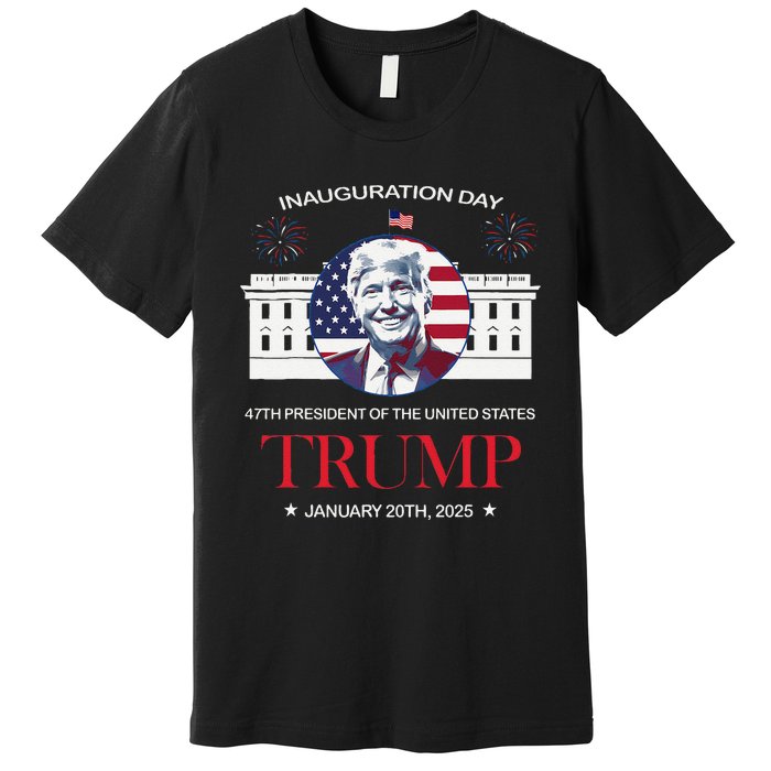 Donald Trump Inauguration Day 2025 Madam 47th President 47 Premium T-Shirt