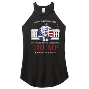 Donald Trump Inauguration Day 2025 Madam 47th President 47 Women's Perfect Tri Rocker Tank