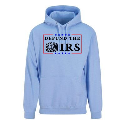 Defund The IRS Funny Humour Defund The IRS Unisex Surf Hoodie