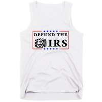 Defund The IRS Funny Humour Defund The IRS Tank Top