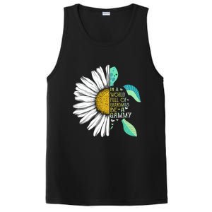 Daisy Turtle In A World Full Of Grandmas Be A Gammy Funny Gift PosiCharge Competitor Tank