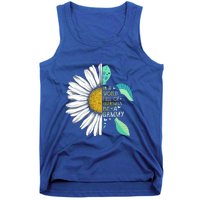 Daisy Turtle In A World Full Of Grandmas Be A Gammy Funny Gift Tank Top