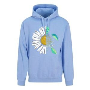 Daisy Turtle In A World Full Of Grandmas Be A Gammy Funny Gift Unisex Surf Hoodie