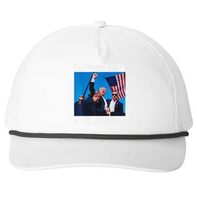 Donald Trump I’M Coming Back To Butler Vote Trump Snapback Five-Panel Rope Hat