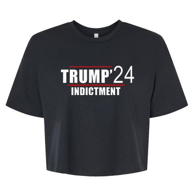 Donald TRUMP Indictment 2024 Bella+Canvas Jersey Crop Tee