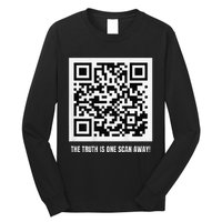 Donald Trump Is Your President Qr Trump Code Gift Long Sleeve Shirt