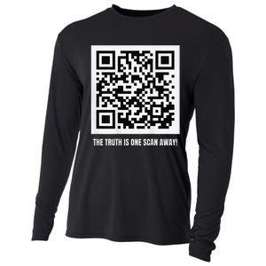 Donald Trump Is Your President Qr Trump Code Gift Cooling Performance Long Sleeve Crew