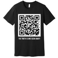 Donald Trump Is Your President Qr Trump Code Gift Premium T-Shirt