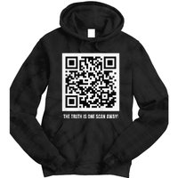 Donald Trump Is Your President Qr Trump Code Gift Tie Dye Hoodie