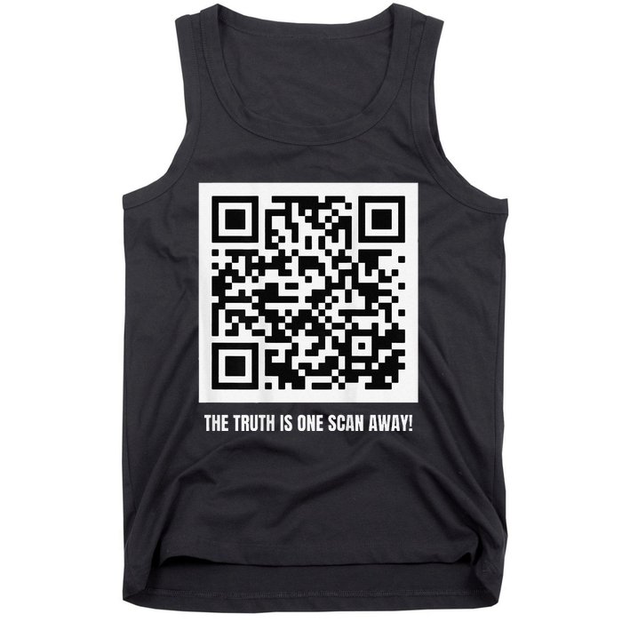 Donald Trump Is Your President Qr Trump Code Gift Tank Top