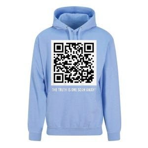 Donald Trump Is Your President Qr Trump Code Gift Unisex Surf Hoodie