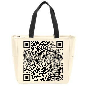 Donald Trump Is Your President Qr Trump (On Back) Zip Tote Bag