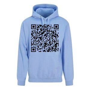 Donald Trump Is Your President Qr Trump (On Back) Unisex Surf Hoodie