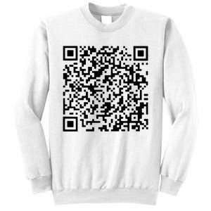 Donald Trump Is Your President Qr Trump (On Back) Sweatshirt