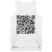 Donald Trump Is Your President Qr Trump (On Back) Tank Top