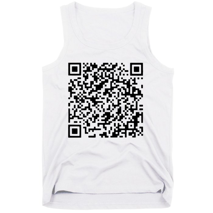 Donald Trump Is Your President Qr Trump (On Back) Tank Top