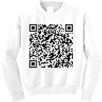 Donald Trump Is Your President Qr Trump (On Back) Kids Sweatshirt