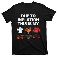 Due To Inflation This Is My Halloween Costume Gift T-Shirt