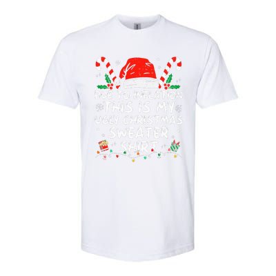 Due to Inflation This is My Ugly Sweater For Christmas  Softstyle CVC T-Shirt