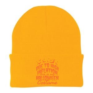 Due To Inflation This Is My Halloween Costume Knit Cap Winter Beanie