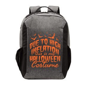 Due To Inflation This Is My Halloween Costume Vector Backpack