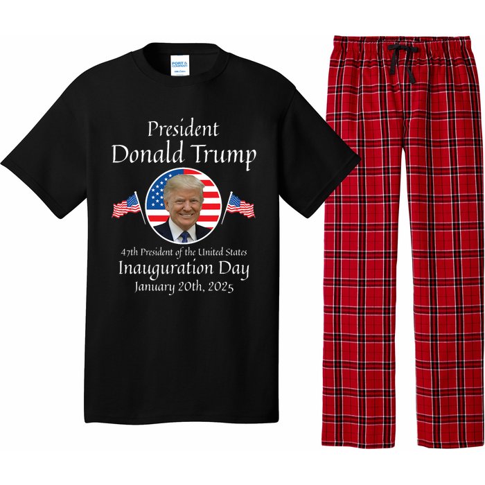 Donald Trump Inauguration Day 2025 47th Usa President Pajama Set