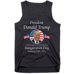 Donald Trump Inauguration Day 2025 47th Usa President Tank Top