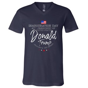 Donald Trump Inauguration Day 2025 Inaugural V-Neck T-Shirt