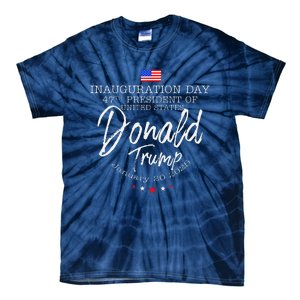 Donald Trump Inauguration Day 2025 Inaugural Tie-Dye T-Shirt