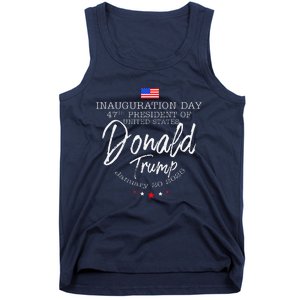 Donald Trump Inauguration Day 2025 Inaugural Tank Top