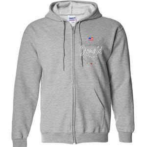 Donald Trump Inauguration Day 2025 Inaugural Full Zip Hoodie