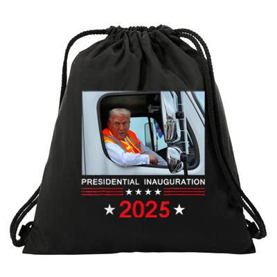 Donald Trump Inauguration Day 2025 47th Usa President Drawstring Bag