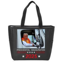 Donald Trump Inauguration Day 2025 47th Usa President Zip Tote Bag