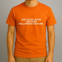 Due To Inflation This Is My Halloween Costume T-Shirt