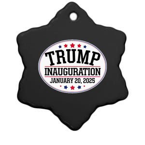 Donald Trump Inauguration Day 2025 Ceramic Star Ornament