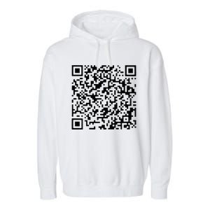 Donald Trump Is Your President Qr Trump Garment-Dyed Fleece Hoodie