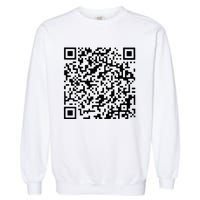 Donald Trump Is Your President Qr Trump Garment-Dyed Sweatshirt