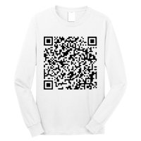 Donald Trump Is Your President Qr Trump Long Sleeve Shirt