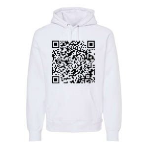 Donald Trump Is Your President Qr Trump Premium Hoodie