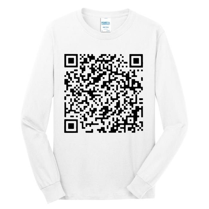 Donald Trump Is Your President Qr Trump Tall Long Sleeve T-Shirt