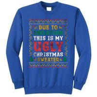 Due To Inflation This Is My Ugly Sweater For Christmas Funny Cool Gift Sweatshirt